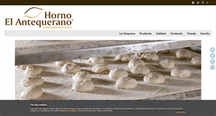 Desktop Screenshot of hornoelantequerano.com